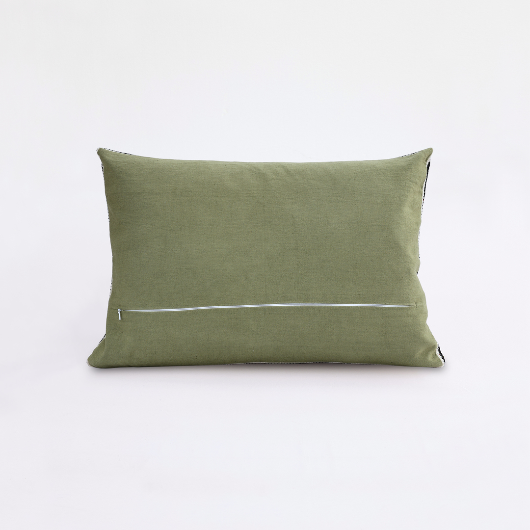 MM Linen | Linea Cushion 60 x 40cm | Leaf image 6
